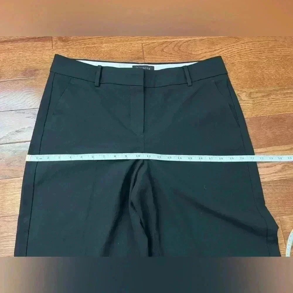 Talbots Women’s Black Cropped Pants Sz 12P - Picture 6 of 9
